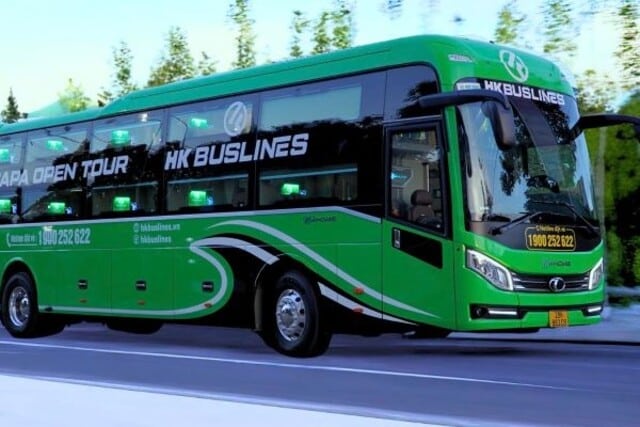 nhà xe HK Buslines chuyên các tour du lịch Sapa đi Ninh Bình