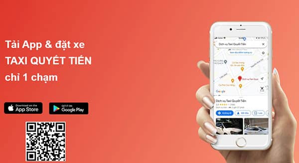 app taxi quyet tien