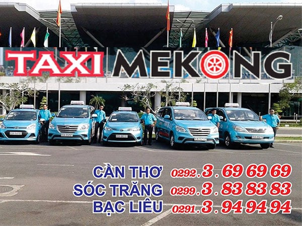 Taxi Mekong Bạc Liêu, Thông tin số điện thoại, giá cước mới nhất