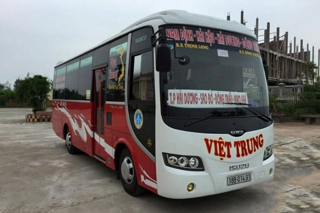 Xe khách Hà Nội Quảng Ninh Nhà xe Việt Trung