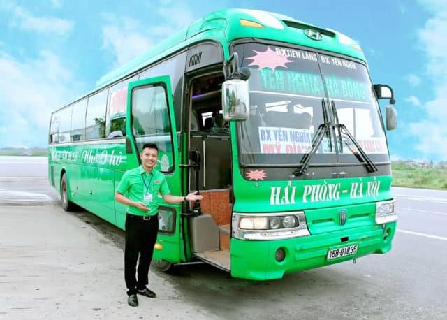Nhà xe Ô HÔ phục vụ hành khách trên nhiều tuyến đường từ Hà Nội đi Hải Phòng