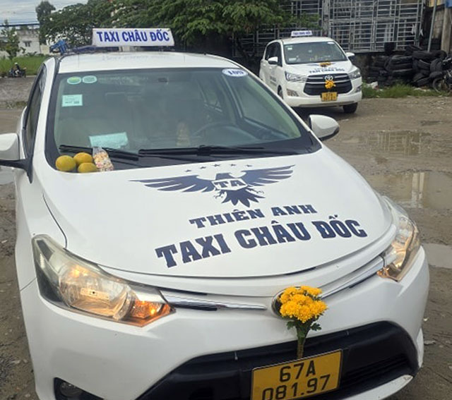 Taxi Thiên Anh tại Châu Đốc, An Giang