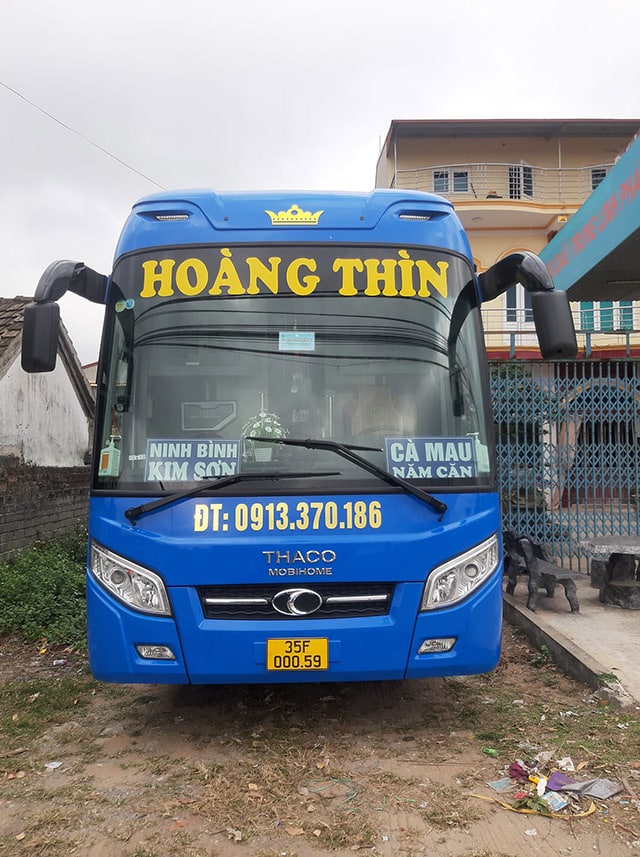 Nhà xe Hoàng Thìn chuyên chạy Kim Sơn - Hà Nội