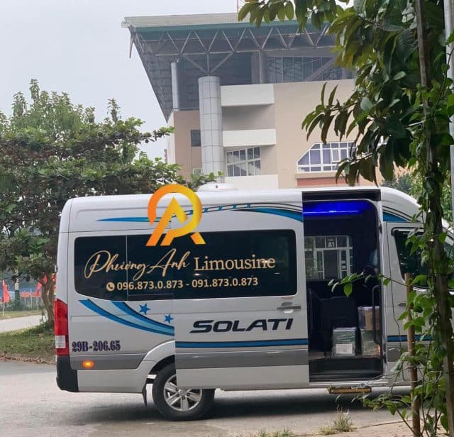 Nhà xe Phương Anh limousine chuyên sử dụng những dòng xe 16 chỗ cao cấp và êm ái