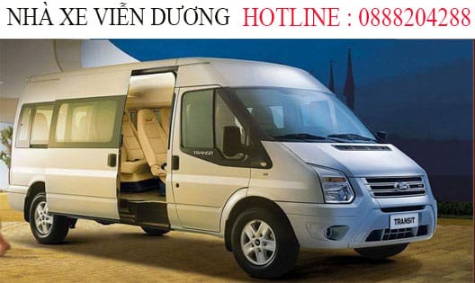 Xe khách Viễn Dương chuyên tuyến Hà Nội Bắc Kạn với dòng xe limousine 16 chỗ cao cấp