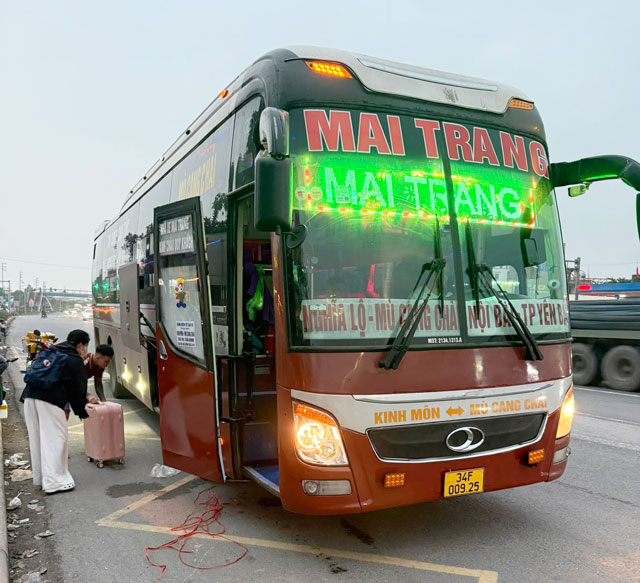 Nhà xe Mai Trang Hải Dương