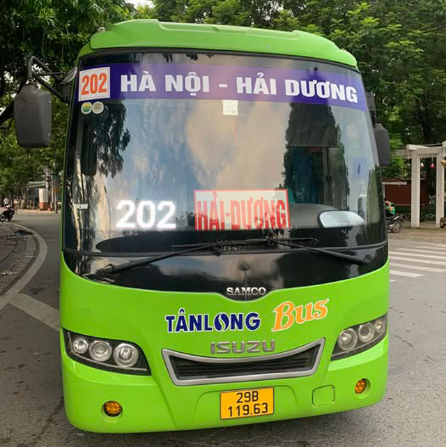 Xe buýt 202 Hà Nội HảI Dương