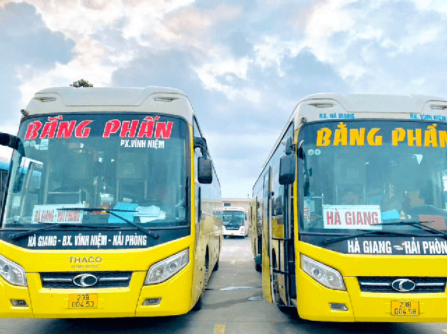 Xe giường nằm Bằng Phấn Hà Giang Hải Phòng