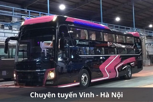 nhà xe Nam Quỳnh Anh Nghệ An - Hà Nội