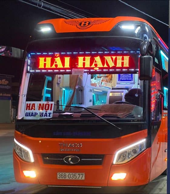 Nhà Xe Hải Hạnh Sầm Sơn Thanh Hóa đi Giáp Bát