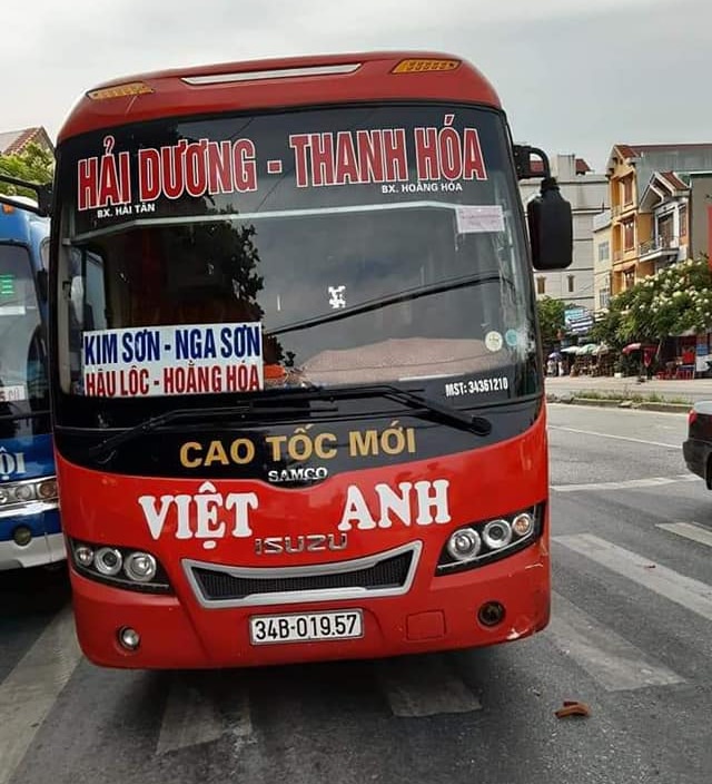 Nhà xe Việt Anh chuyên tuyến xe khách Hải Dương Thanh Hóa