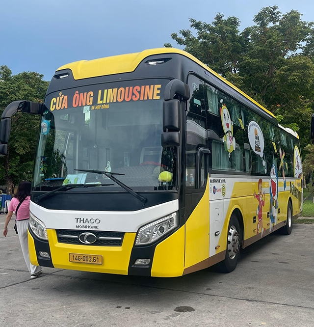 Xe cabin 34 phòng Cửa Ông Limousine tuyến Ninh Bình - Hải Phòng