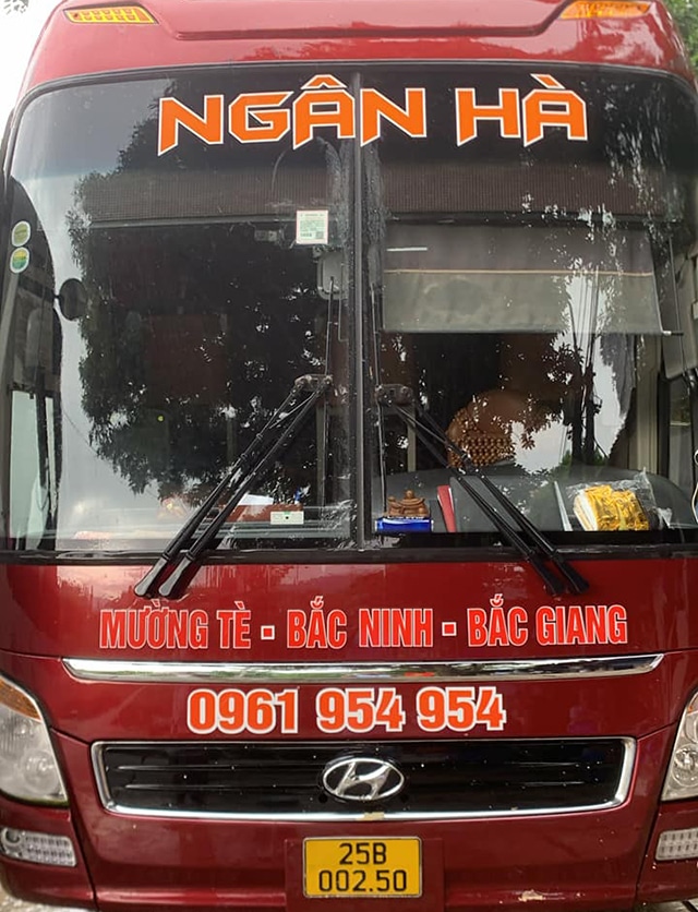 Xe khách Ngân Hà Lai Châu đi Hà Nội - Bắc Ninh - Bắc Giang