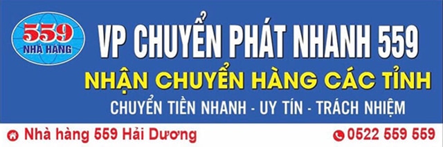 Dịch vụ chuyển phát của trạm dừng nghị 559 Hải Dương