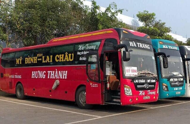 Xe khách Hưng Thành Hà Nội Lai Châu trang bị loại xe 40 giường.