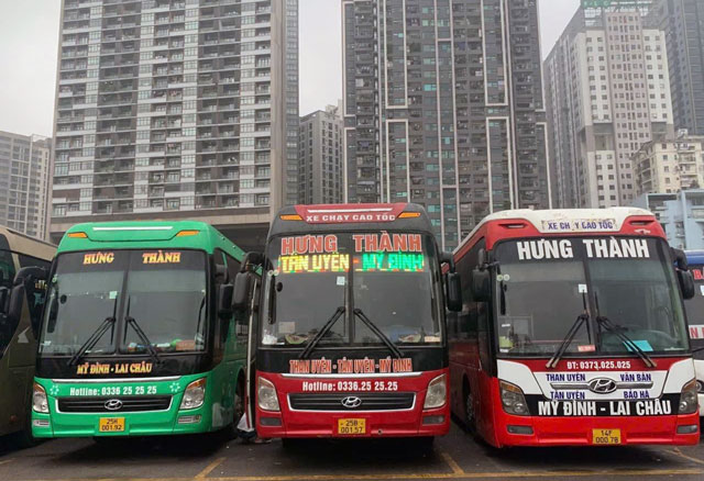 Nhà xe Hưng Thành Than Uyên Mỹ Đình