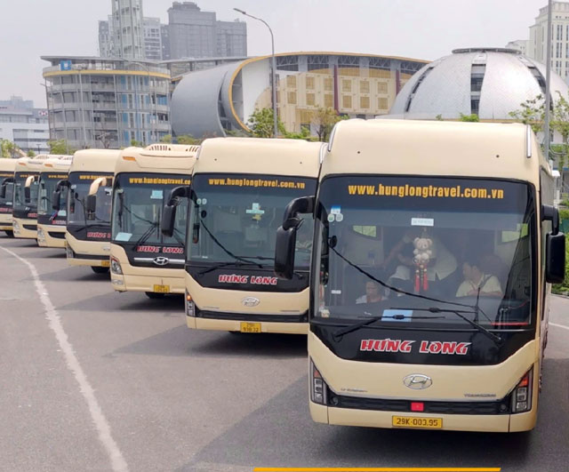Xe giường nằm của nhà xe Hưng Long