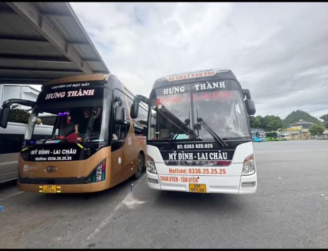 Xe giường nằm Hưng Thành chạy liên tục nhiều chuyến trong ngày
