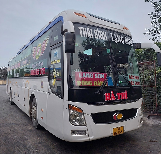 Nhà xe Hà Thị với xe limousine chạy tuyến Thái Bình - Bắc Ninh - Bắc Giang hàng ngày