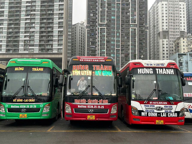 Nhà xe Hưng Thành chuyên tuyến xe khách Hà Nội Lai Châu