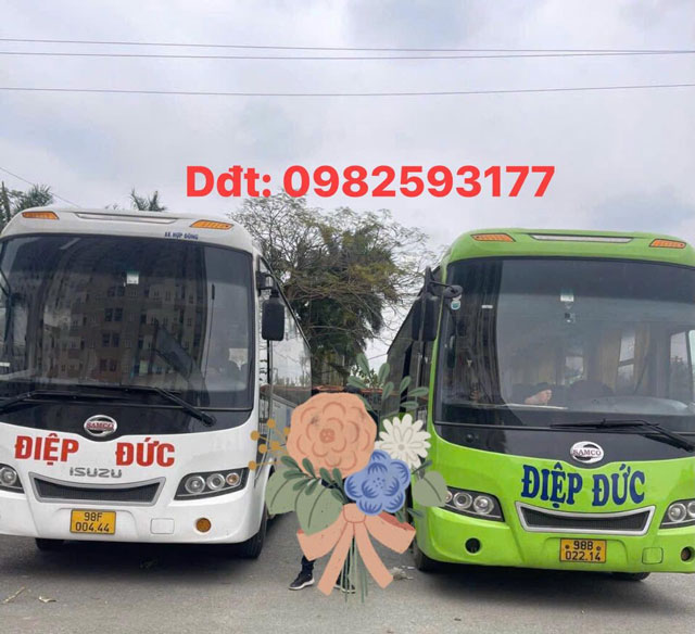 2 xe Điệp Đức đi Mỹ Đình, Nhổn