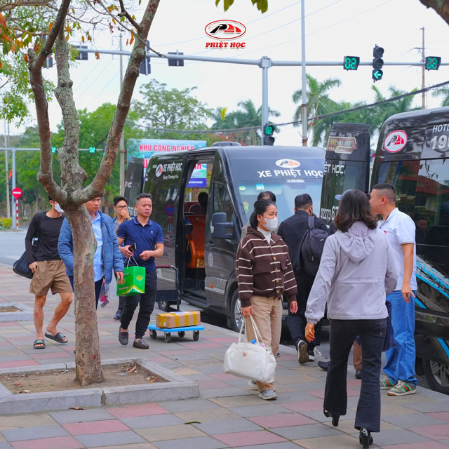 Nhà xe Phiệt Học đón trả khách tận nơi