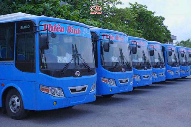 Dàn xe buýt Thiên Bình Phiệt Học mới