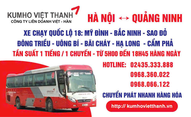 Xe khách 44 chỗ chạy quốc lộ 18
