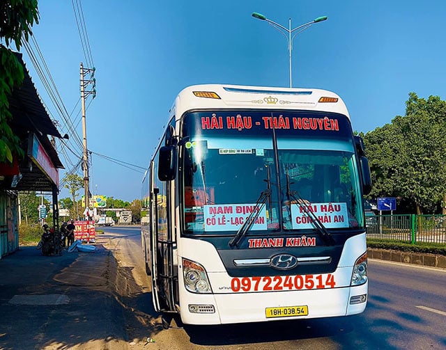 Nhà xe Thanh Khâm chuyên tuyến xe khách Nam Định Thái Nguyên