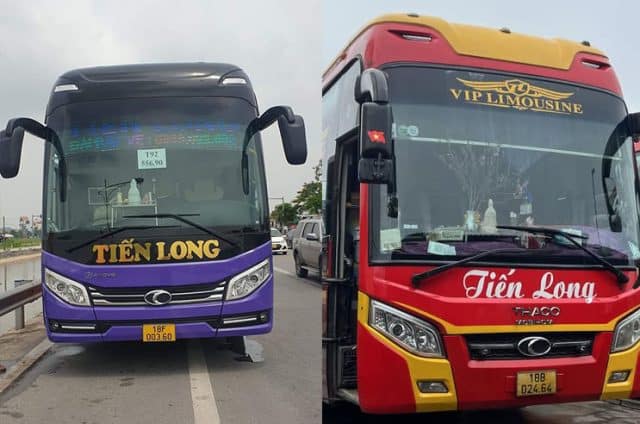 Xe giường nằm cao cấp Tiến Long tuyến Giao Thuỷ đi Lào Cai