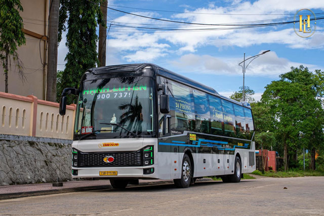 Xe giường nằm 24 phòng cao cấp của nhà xe Hạnh Luyến