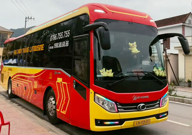 Xe limousine 22 phòng VIP Đại Chiến Thắng