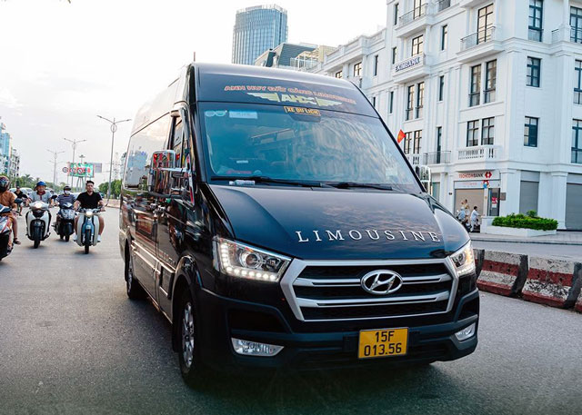 Đội xe limousine 9 chỗ cao cấp của nhà xe Anh Huy Đất Cảng hiện đã hoạt động liên tục nhiều khung giờ trong ngày