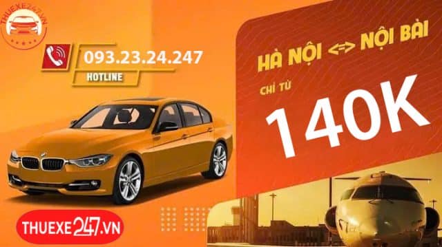 Taxi sân bay Nội Bài giá rẻ