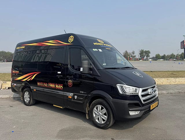 Nhà xe Hùng Vương limousine chuyên chở khách tuyến xe khách Hà Nội Việt Trì