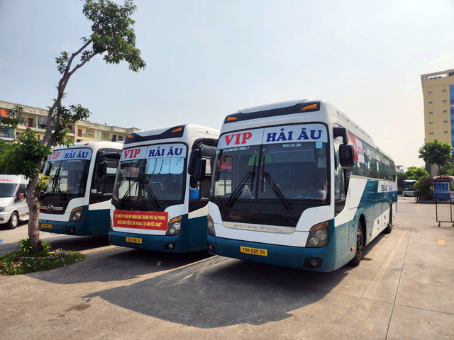 Xe khách VIP Hải Âu không còn xa lạ với hành khách Hà Nội, Hải Phòng, Hưng Yên, Thái Bình và Nam Định