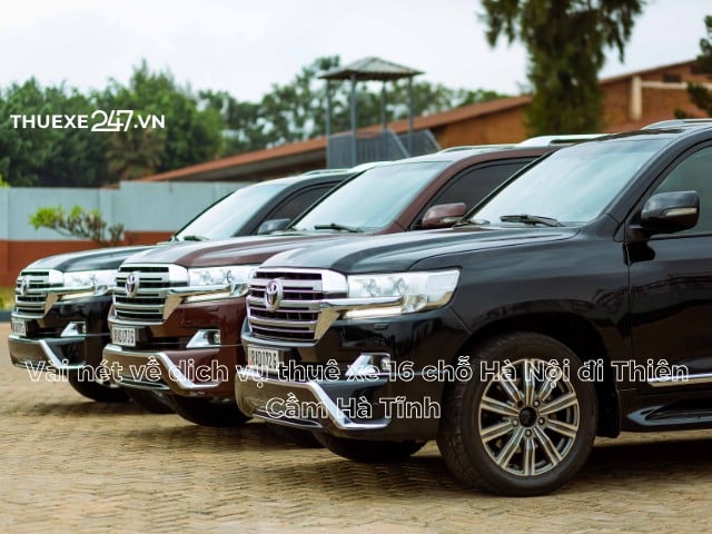 lý tưởng thuê xe khi đi du lịch Thiên Cầm