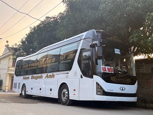 Nhà xe Nam Quỳnh Anh chuyên xe limousine VIP đi Nghệ An