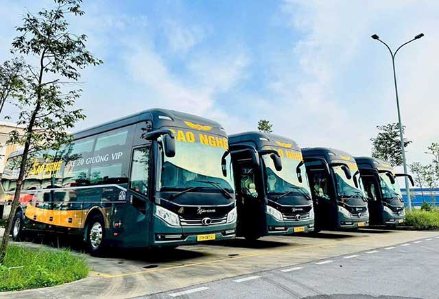 Nhà xe Sao Nghệ chuyên tuyến xe khách Hà Nội Cửa Lò