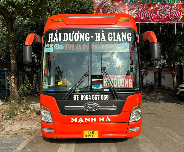Xe Mạnh Hà Hải Dương đi Hà Giang