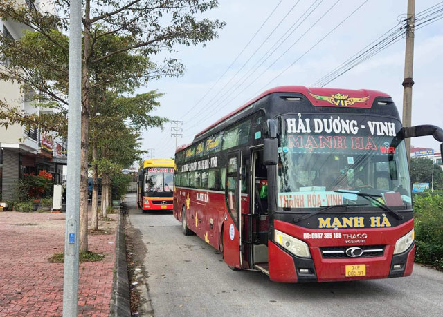 Xe giường nằm Mạnh Hà Hải Dương đi Vinh, Nghệ An