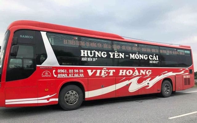 Xe giường nằm Việt Hoàng đi Quảng Ninh