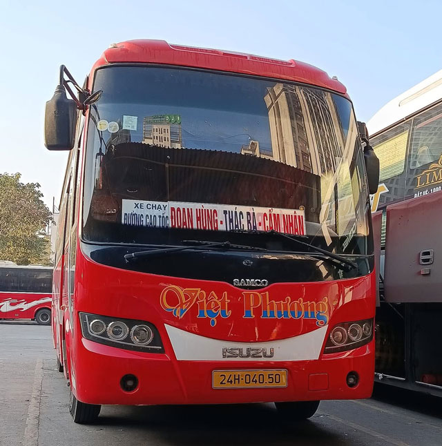 Xe giường nằm Việt Phương Yên Bái