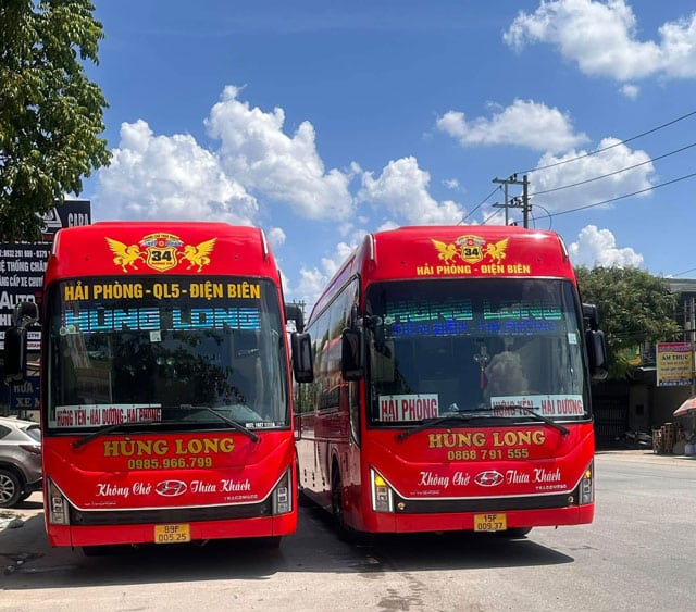 Nhà xe Hùng Long chuyên tuyến xe khách Hưng Yên Sơn La
