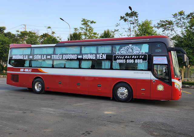 Nhà xe Sơn Nam Mường La Hưng Yên