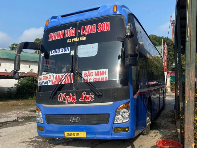 Nhà xe Nghị Lực chuyên tuyến xe khách Lạng Sơn Thanh Hóa