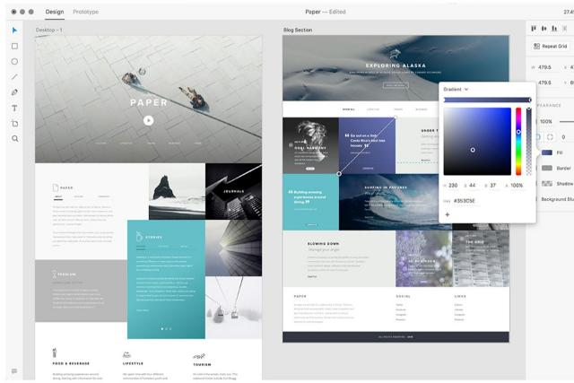 Adobe XD sở hữu tính năng hiết kế và chỉnh sửa vector chính xác