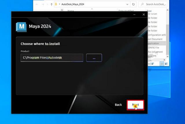 Chọn vị trí cài đặt