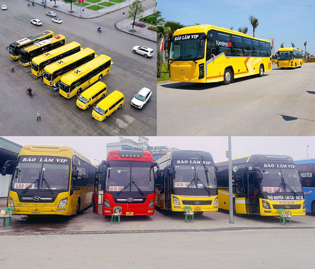 Nhà xe Bảo Lâm VIP chuyên tuyến xe khách Lào Cai Thái Nguyên