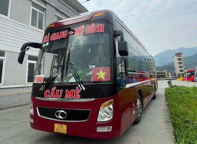 Nhà xe Cầu Mè Hà Giang Mỹ Đình